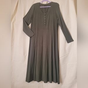 Green Who What Wear Maxi Dress - XXL